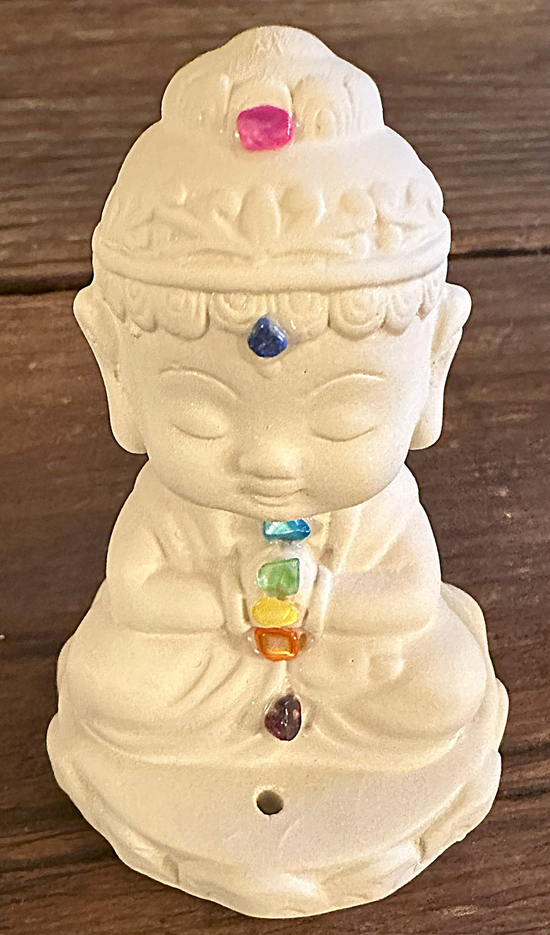 Incense Holder Zen Blend: Gypsum Buddha for Peaceful Aromas