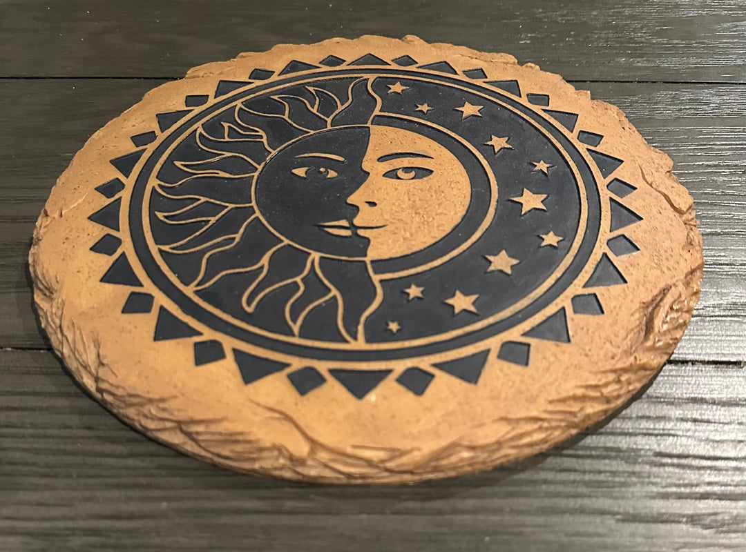 Sun and Moon Terracotta Hanging Plaque: Bring Harmony Home