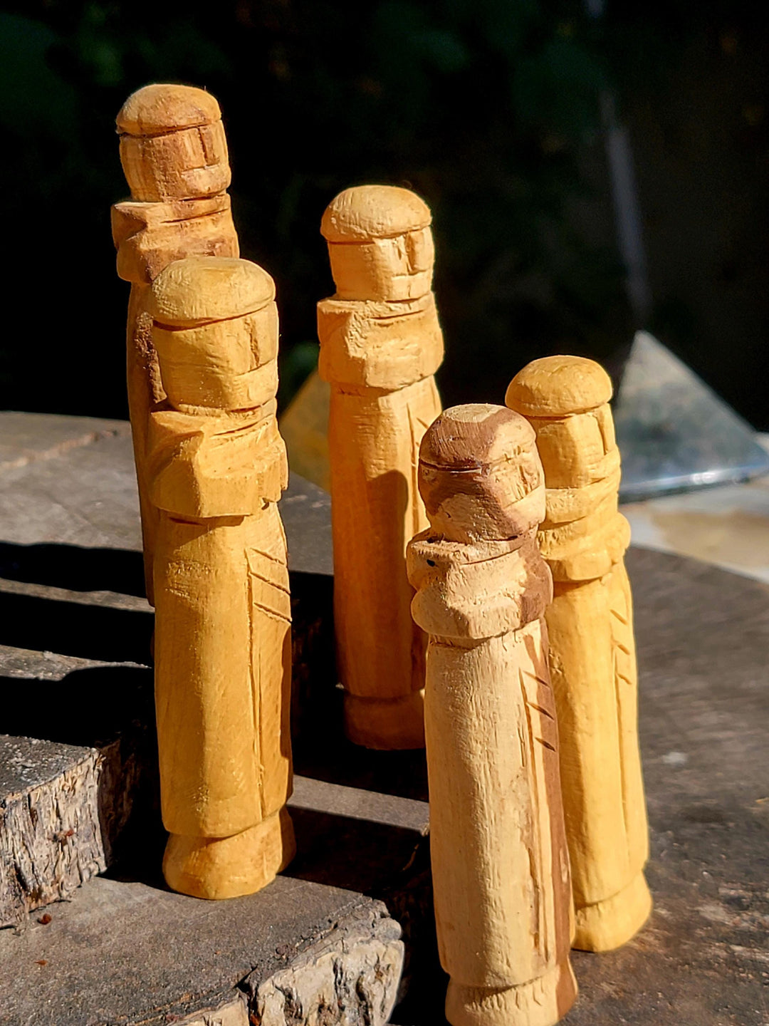 Palo Santo, St Anthony Carving