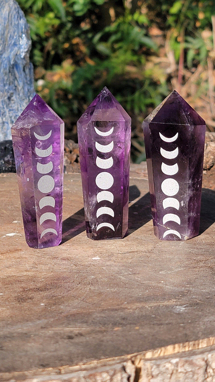 Amethyst Towers, Moonlit Magic: Amethyst Towers to Transform Your Journey - SOUTHBAYSALTS 