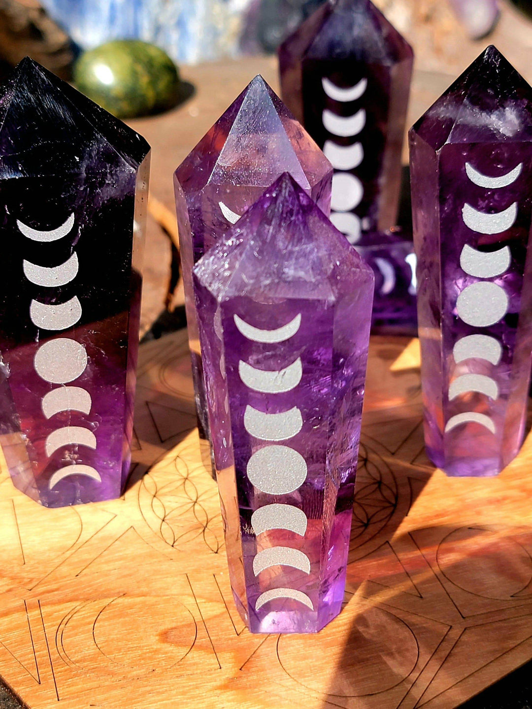 Amethyst Towers, Moonlit Magic: Amethyst Towers to Transform Your Journey - SOUTHBAYSALTS 