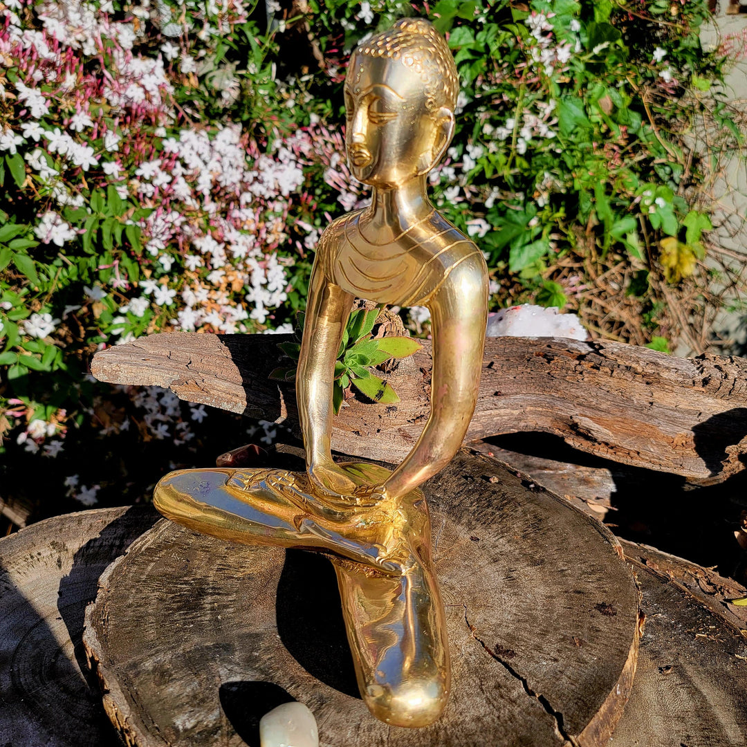 Unlock the Inner Wisdom with a Unique Buddha Brass Statue - SOUTHBAYSALTS 