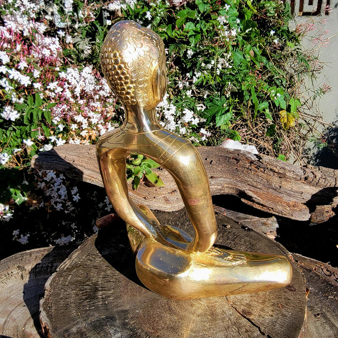 Unlock the Inner Wisdom with a Unique Buddha Brass Statue - SOUTHBAYSALTS 