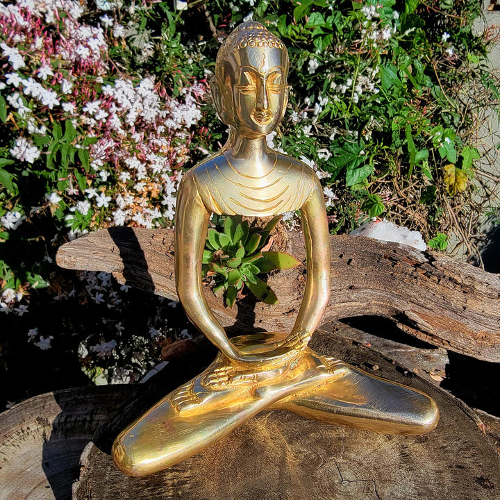 Unlock the Inner Wisdom with a Unique Buddha Brass Statue - SOUTHBAYSALTS 