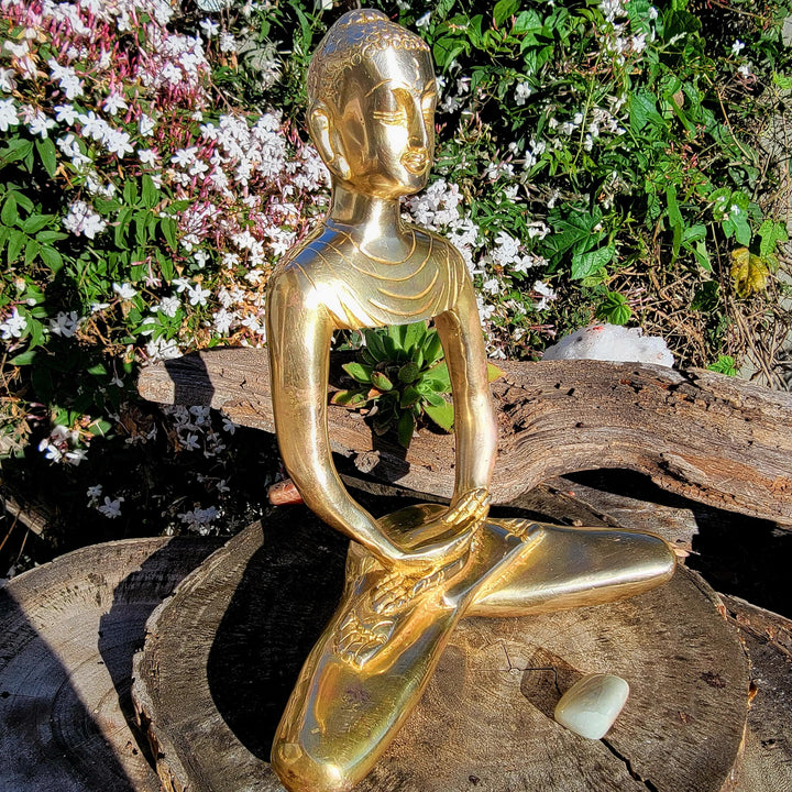 Unlock the Inner Wisdom with a Unique Buddha Brass Statue - SOUTHBAYSALTS 