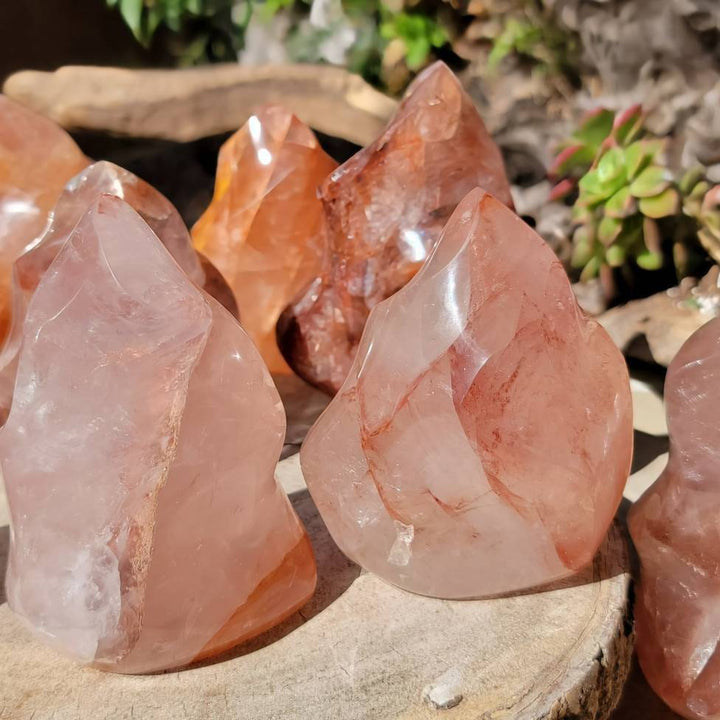 Fire Quartz Flames, Ignite Your Energy: Fire Quartz to Blaze a Path to Balance! - SOUTHBAYSALTS 