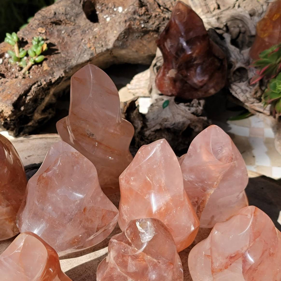 Fire Quartz Flames, Ignite Your Energy: Fire Quartz to Blaze a Path to Balance! - SOUTHBAYSALTS 