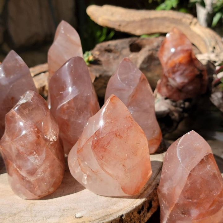 Fire Quartz Flames, Ignite Your Energy: Fire Quartz to Blaze a Path to Balance! - SOUTHBAYSALTS 