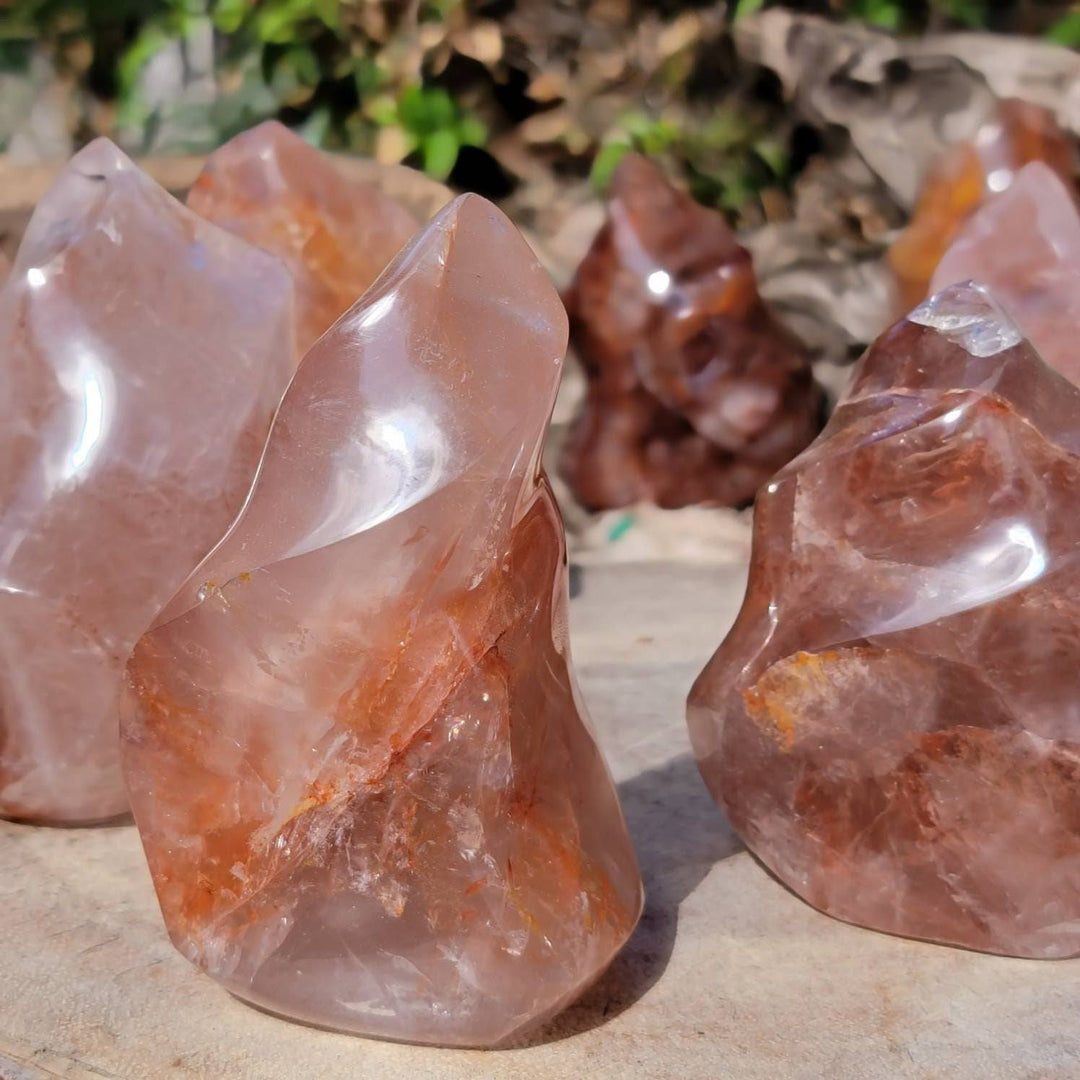 Fire Quartz Flames, Ignite Your Energy: Fire Quartz to Blaze a Path to Balance! - SOUTHBAYSALTS 