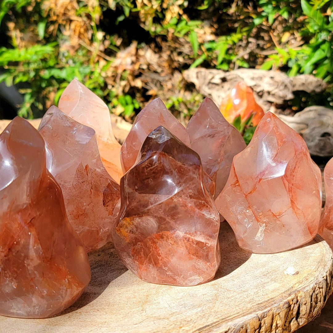 Fire Quartz Flames, Ignite Your Energy: Fire Quartz to Blaze a Path to Balance! - SOUTHBAYSALTS 