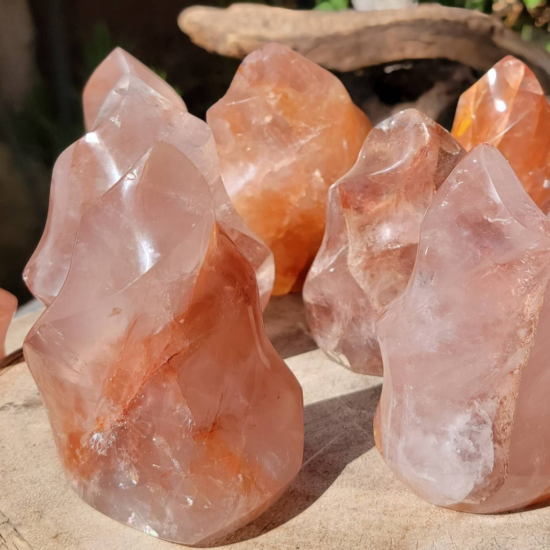 Fire Quartz Flames, Ignite Your Energy: Fire Quartz to Blaze a Path to Balance! - SOUTHBAYSALTS 