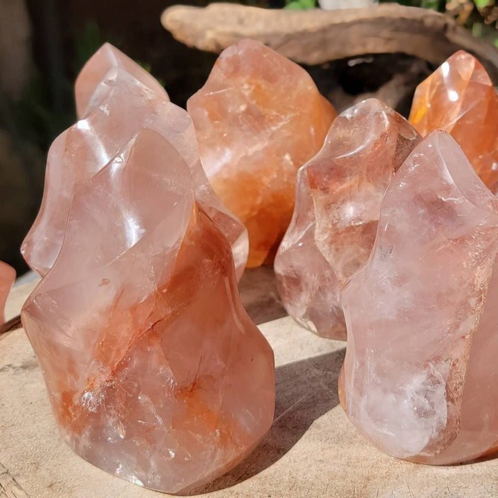 Fire Quartz Flames, Ignite Your Energy: Fire Quartz to Blaze a Path to Balance! - SOUTHBAYSALTS 