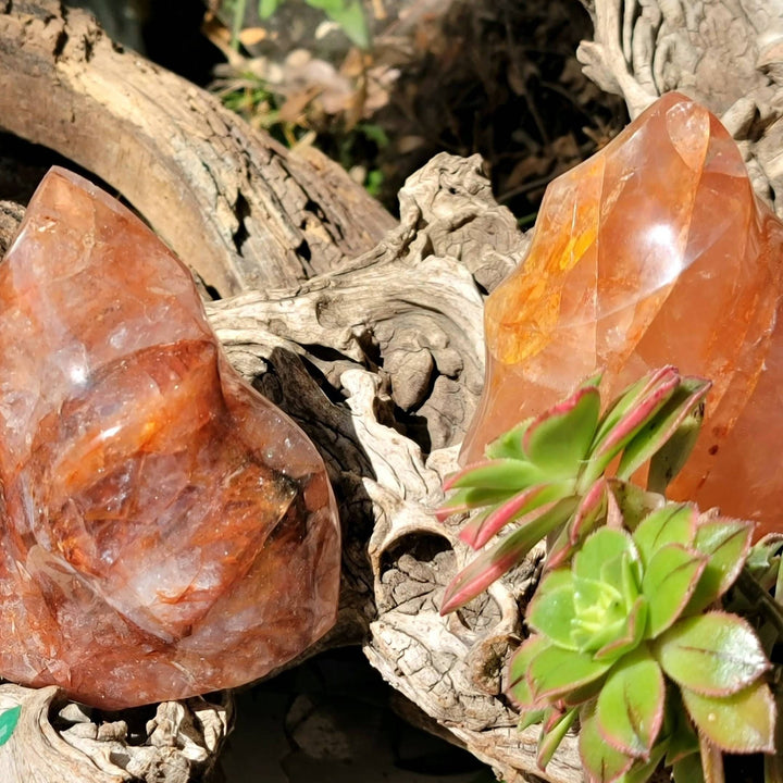 Fire Quartz Flames, Ignite Your Energy: Fire Quartz to Blaze a Path to Balance! - SOUTHBAYSALTS 