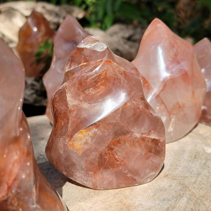 Fire Quartz Flames, Ignite Your Energy: Fire Quartz to Blaze a Path to Balance! - SOUTHBAYSALTS 