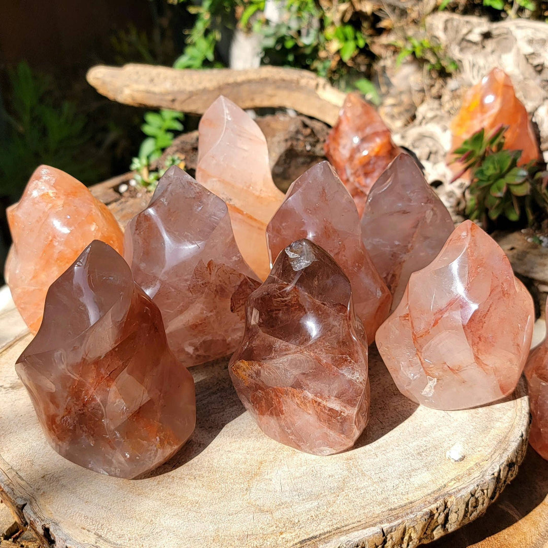 Fire Quartz Flames, Ignite Your Energy: Fire Quartz to Blaze a Path to Balance! - SOUTHBAYSALTS 