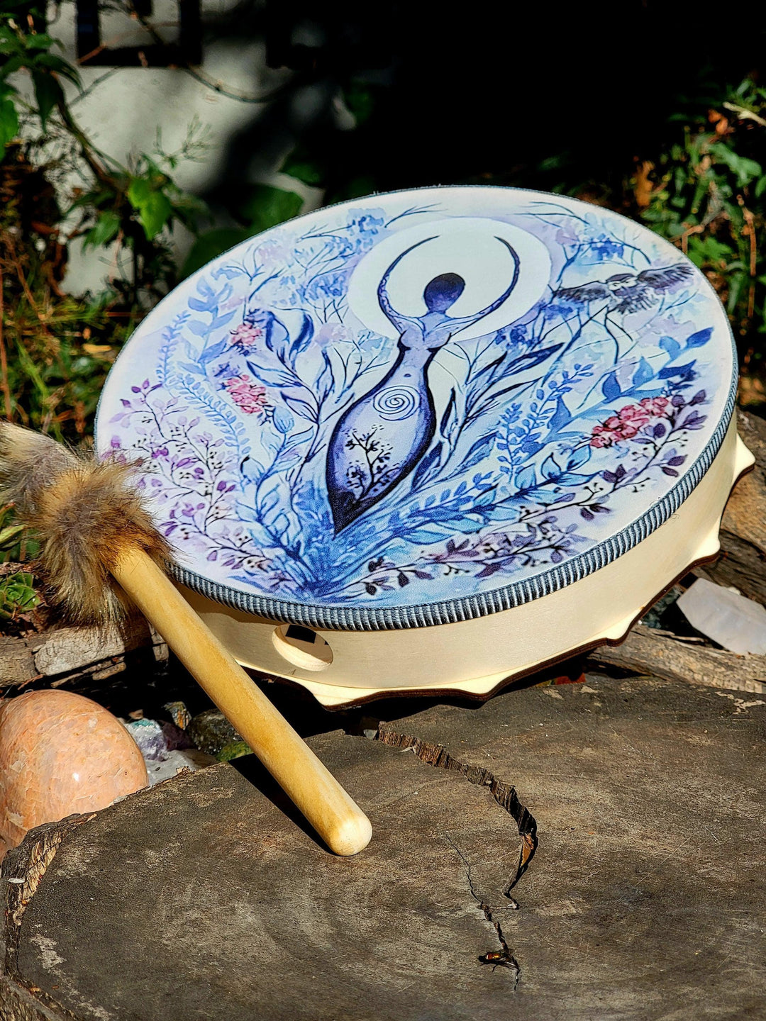 Ceremonial Drum, Our Vegan Goddess Ceremonial Drum - SOUTHBAYSALTS 