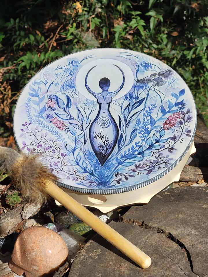 Ceremonial Drum, Our Vegan Goddess Ceremonial Drum - SOUTHBAYSALTS 