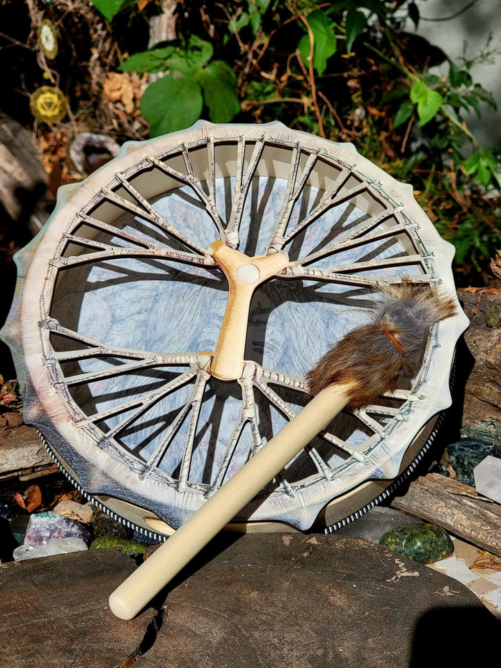 Ceremonial Vegan Drum, Rhythms of the Moon: Vegan Drum with Native Wisdom - SOUTHBAYSALTS 