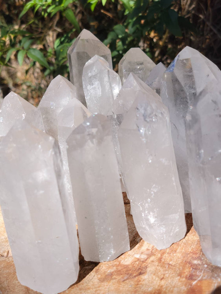 Clear Quartz Towers, Crystal Clarity: The Ultimate Energy Amplifier - SOUTHBAYSALTS 