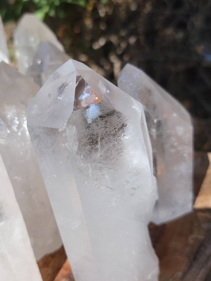 Clear Quartz Towers, Crystal Clarity: The Ultimate Energy Amplifier - SOUTHBAYSALTS 