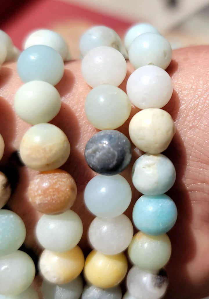 Amazonite Bracelet, Serenity in Style: The Amazonite Calm Bracelet - SOUTHBAYSALTS 