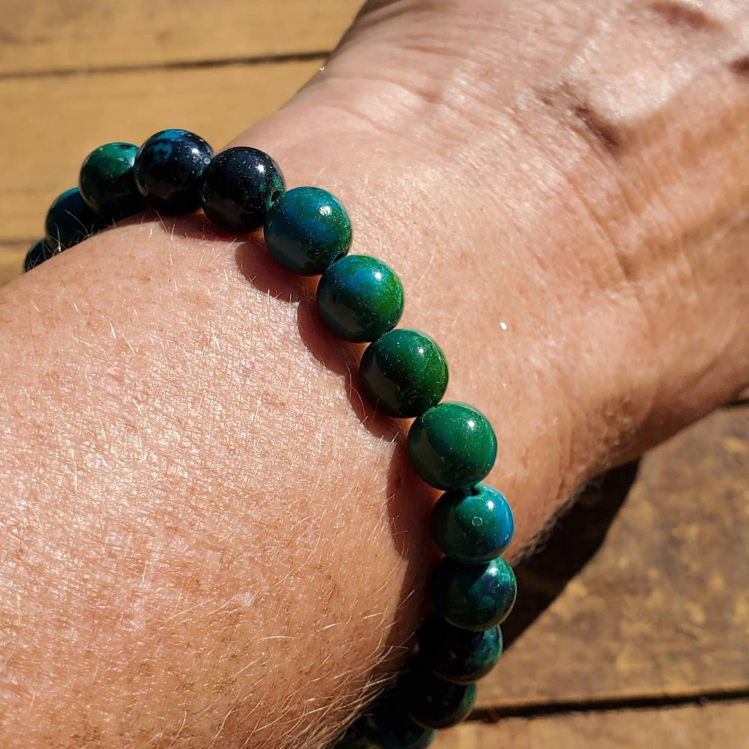 Chrysocolla Bracelet, Speak Easy: The Chrysocolla Clarity Bracelet - SOUTHBAYSALTS 