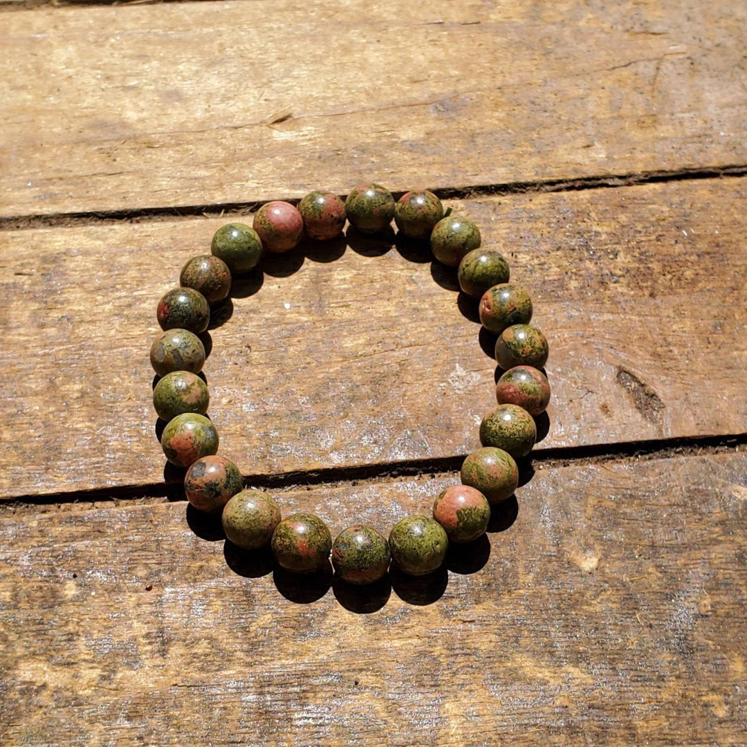 Unakite Bracelet, Unakite Jasper: Your Guide to Heartfelt Transformation - SOUTHBAYSALTS 