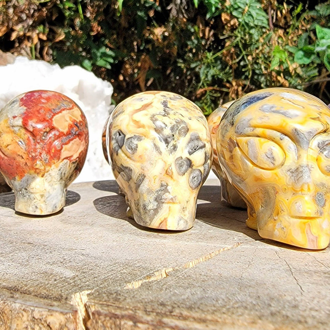 Crystal Alien Carvings, Stellar Soulmate: The Alien Head Carving for Cosmic Hearts - SOUTHBAYSALTS 