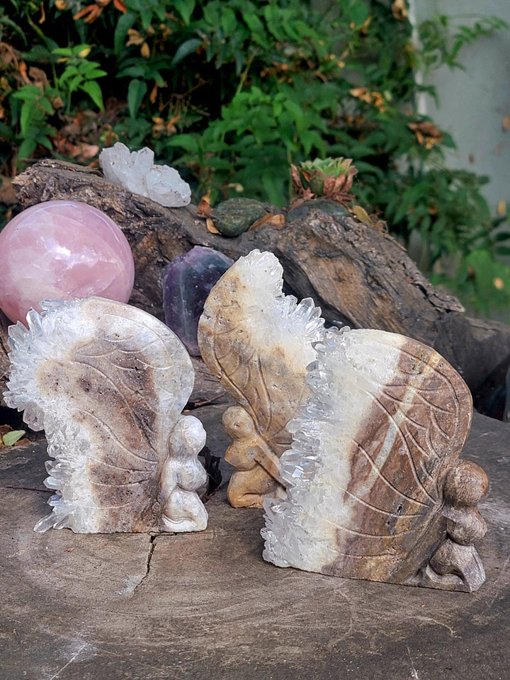 Clear Quartz Fairies, Enchanting Clarity: The Magic of Clear Quartz Fairies - SOUTHBAYSALTS 