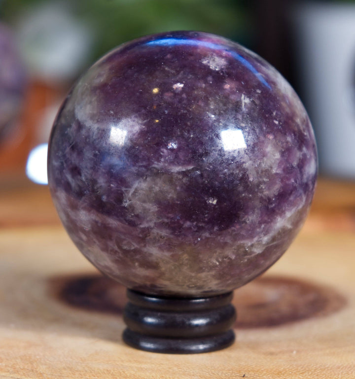 Lepidolite Spheres, Calm in the Chaos: Lepidolite's Guide to Graceful Transitions - SOUTHBAYSALTS 