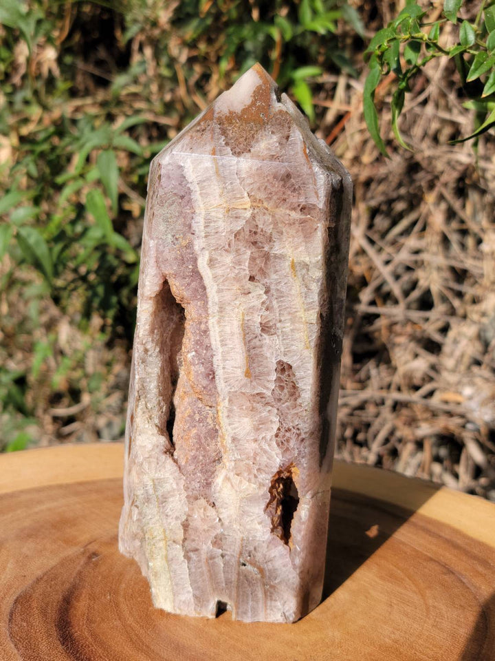 Large Sphalerite Tower, Manifesting Crystal Sphalerite Tower - SOUTHBAYSALTS 