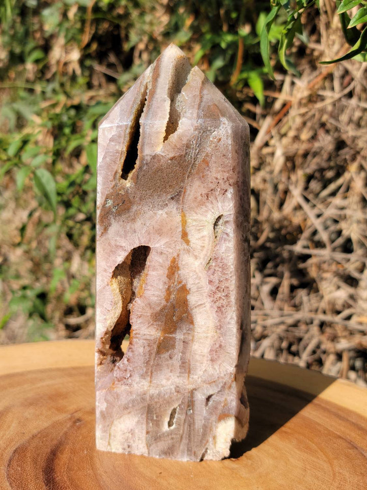 Large Sphalerite Tower, Manifesting Crystal Sphalerite Tower - SOUTHBAYSALTS 