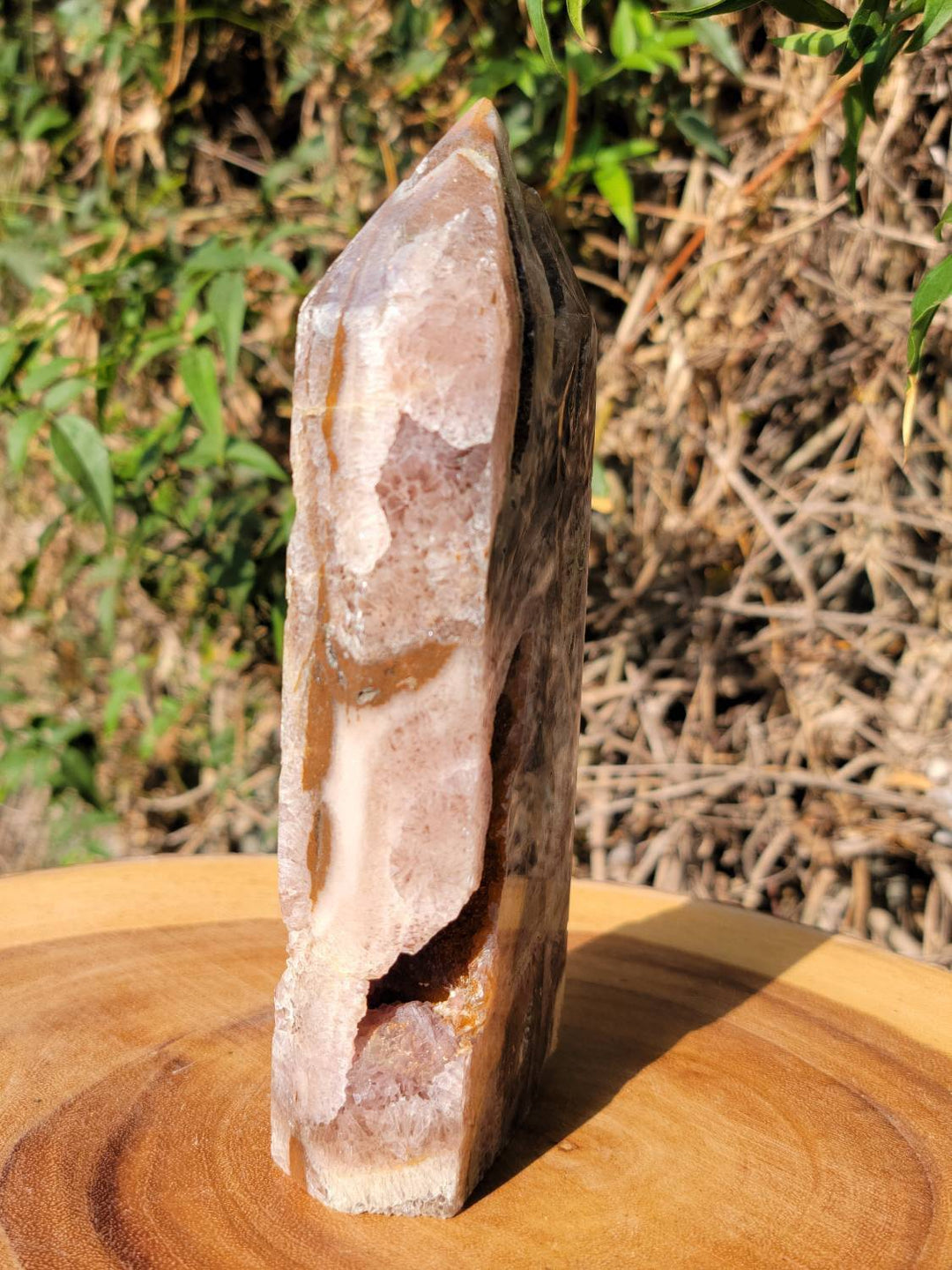 Large Sphalerite Tower, Manifesting Crystal Sphalerite Tower - SOUTHBAYSALTS 