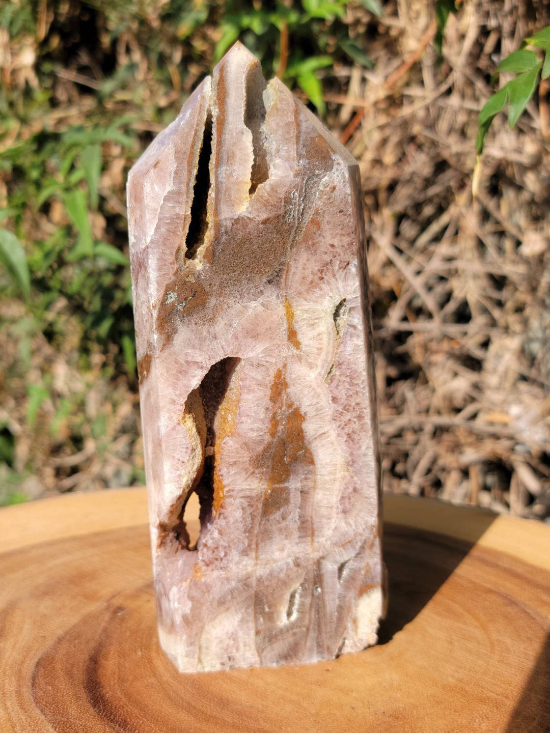 Large Sphalerite Tower, Manifesting Crystal Sphalerite Tower - SOUTHBAYSALTS 