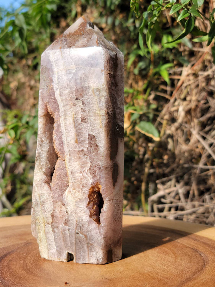 Large Sphalerite Tower, Manifesting Crystal Sphalerite Tower - SOUTHBAYSALTS 