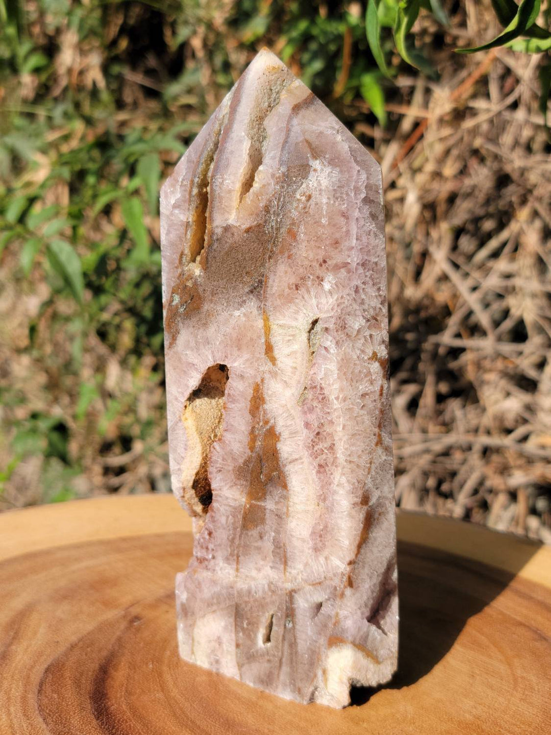 Large Sphalerite Tower, Manifesting Crystal Sphalerite Tower - SOUTHBAYSALTS 