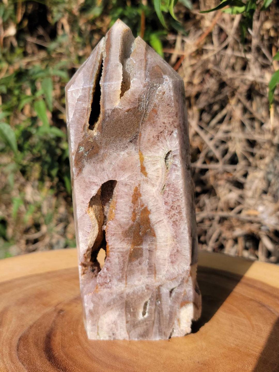 Large Sphalerite Tower, Manifesting Crystal Sphalerite Tower - SOUTHBAYSALTS 