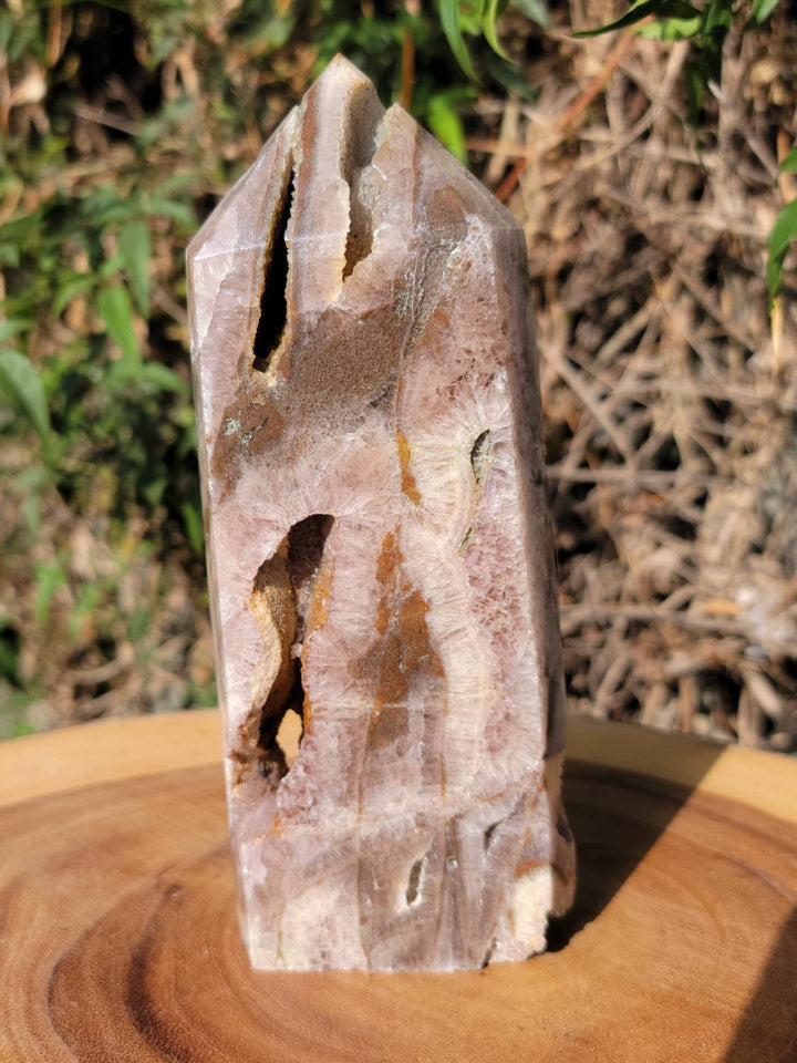 Large Sphalerite Tower, Manifesting Crystal Sphalerite Tower - SOUTHBAYSALTS 