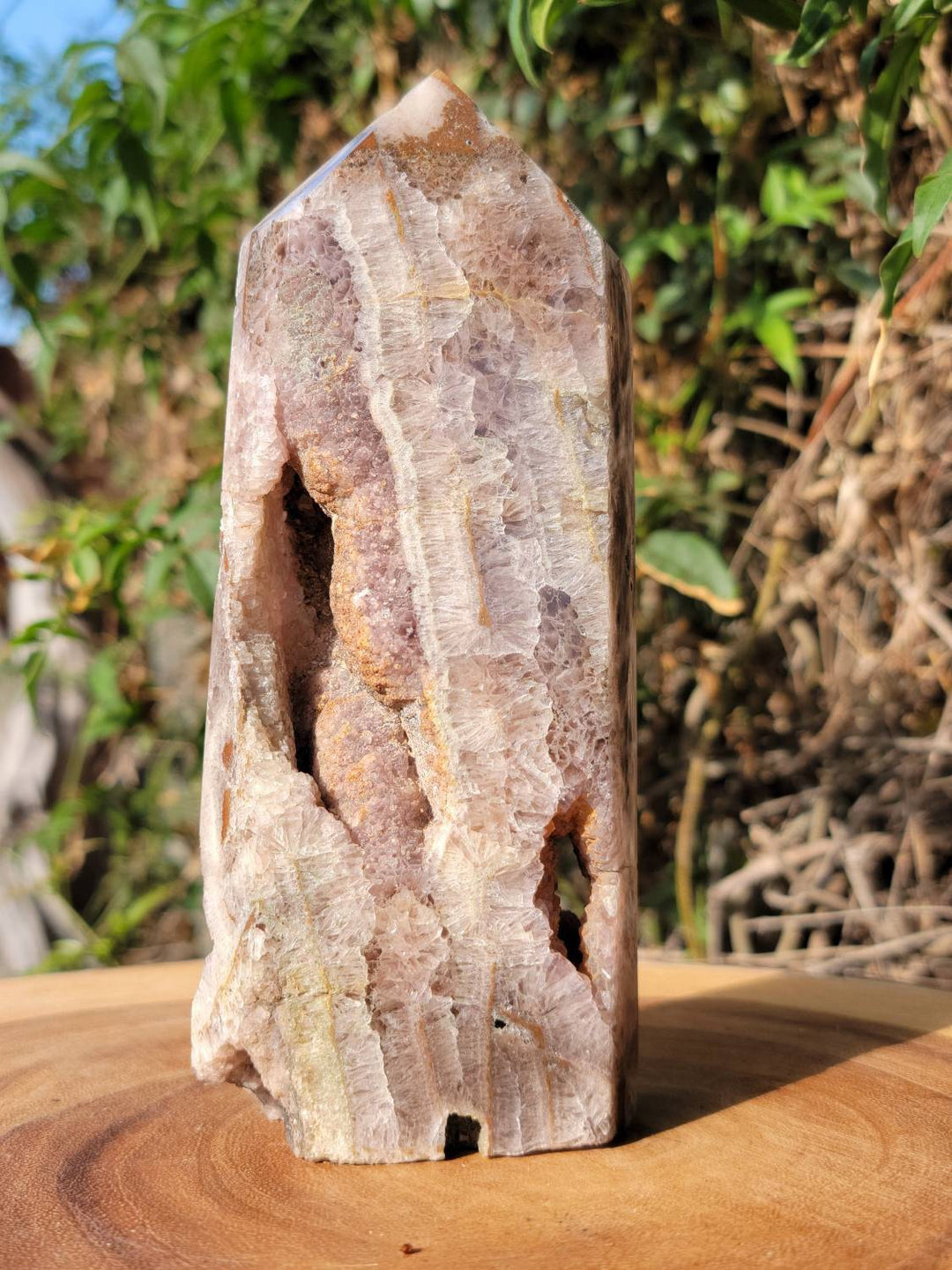 Large Sphalerite Tower, Manifesting Crystal Sphalerite Tower - SOUTHBAYSALTS 