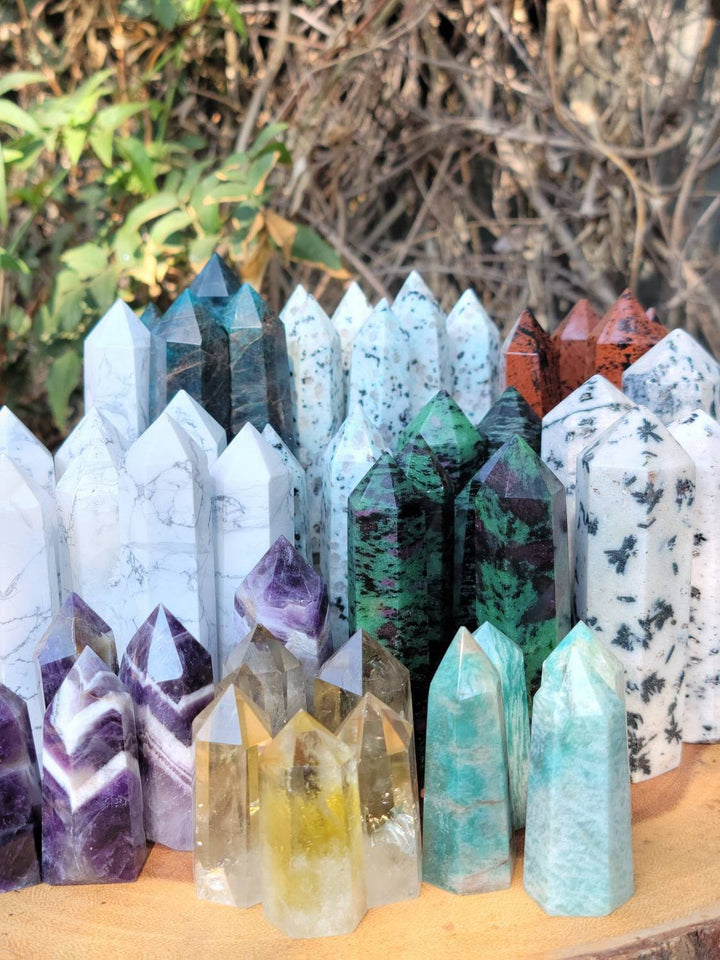 Crystal Towers, From Spark to Strength: Discover the Magic of Our Shaped Crystal Towers! - SOUTHBAYSALTS 