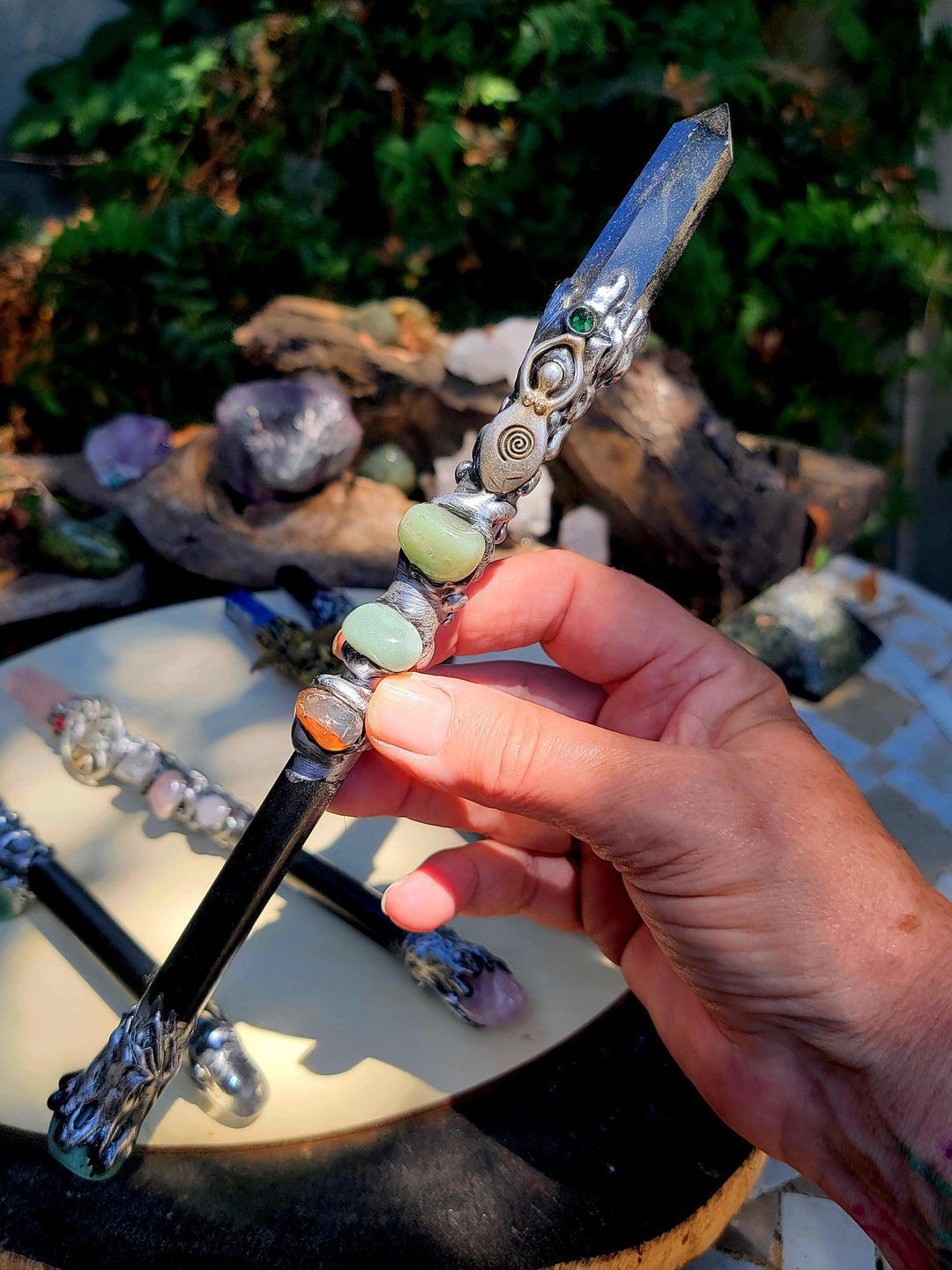 Wands, Crystal Intention Amplifier Wand - SOUTHBAYSALTS 