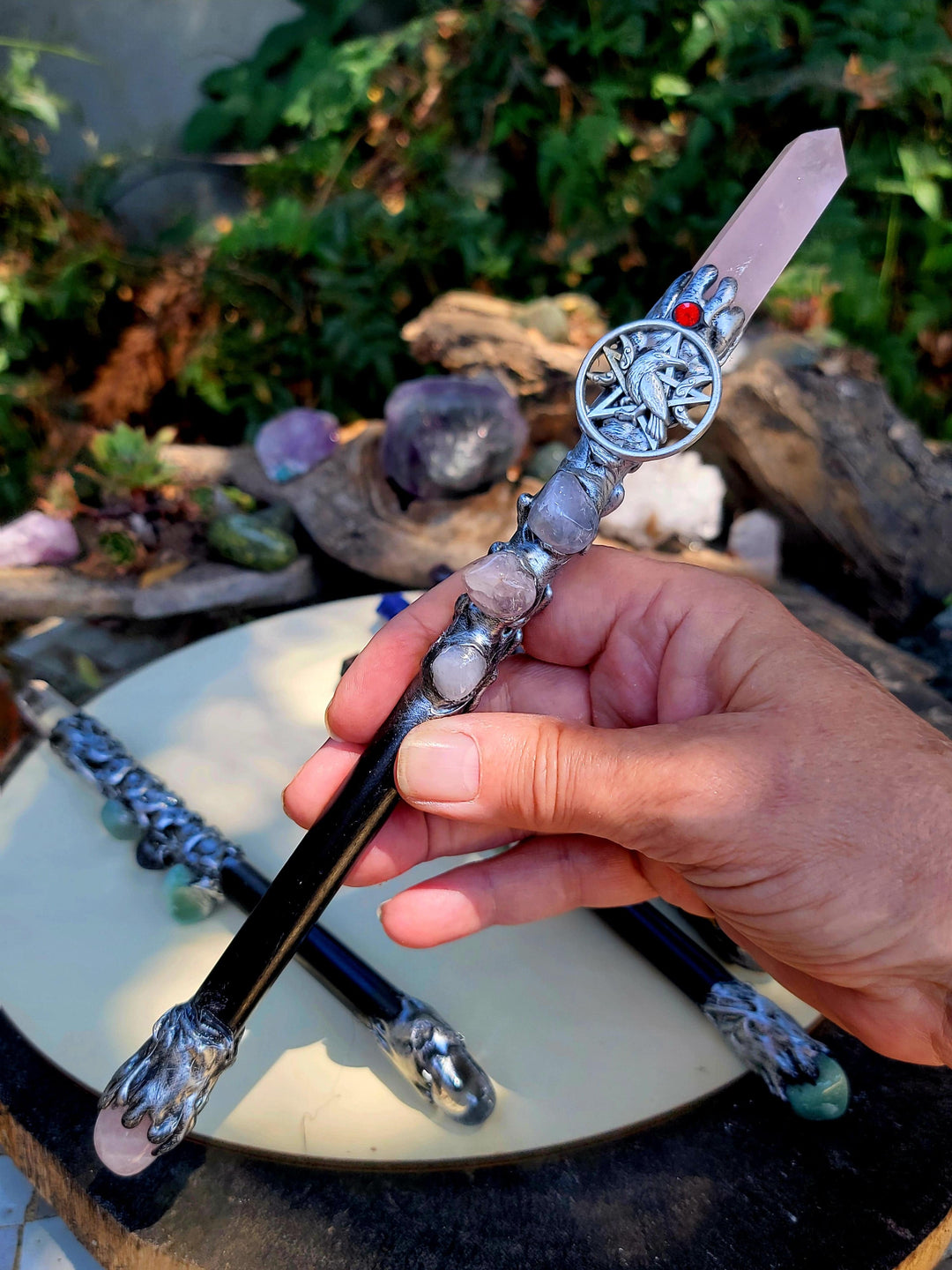 Wands, Crystal Intention Amplifier Wand - SOUTHBAYSALTS 