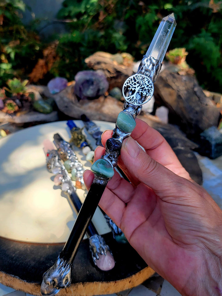 Wands, Crystal Intention Amplifier Wand - SOUTHBAYSALTS 