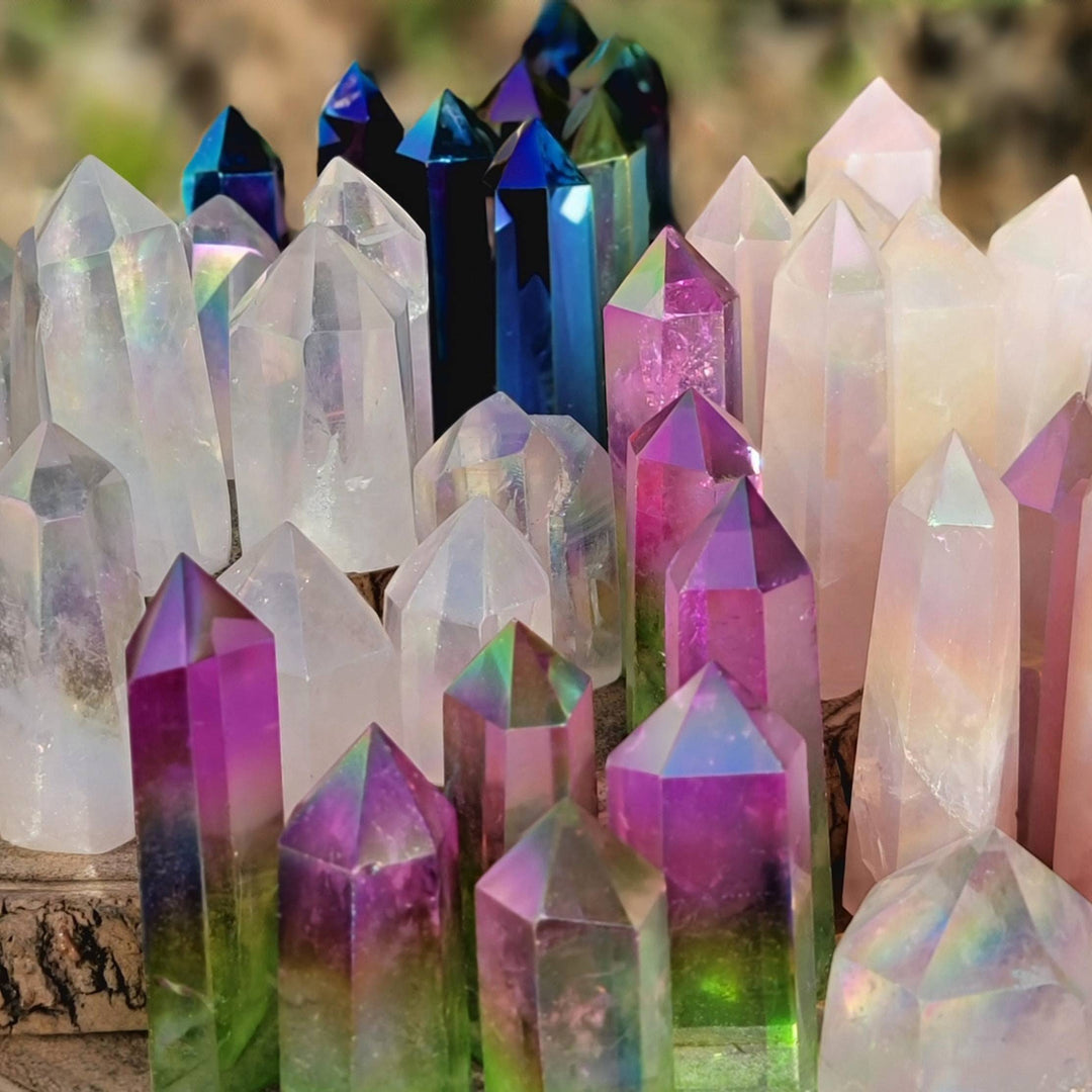 Crystal Towers Assortment, Quartz Quest: Elevate Your Vibe with Crystal Magic - SOUTHBAYSALTS 