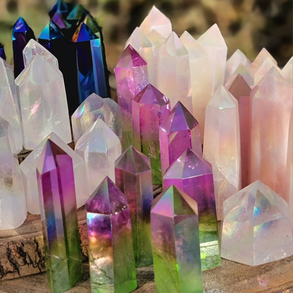 Crystal Towers Assortment, Quartz Quest: Elevate Your Vibe with Crystal Magic - SOUTHBAYSALTS 