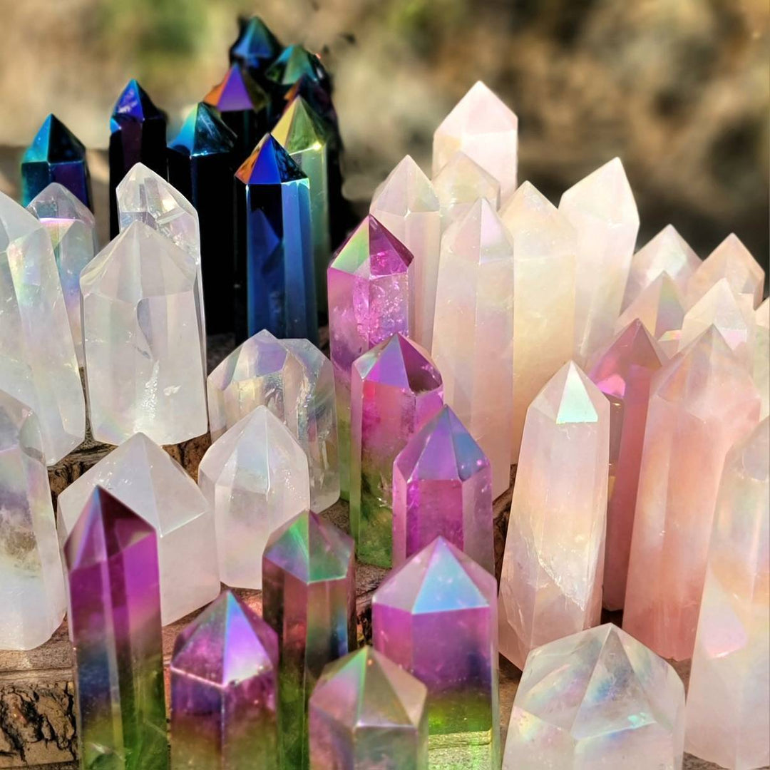 Crystal Towers Assortment, Quartz Quest: Elevate Your Vibe with Crystal Magic - SOUTHBAYSALTS 