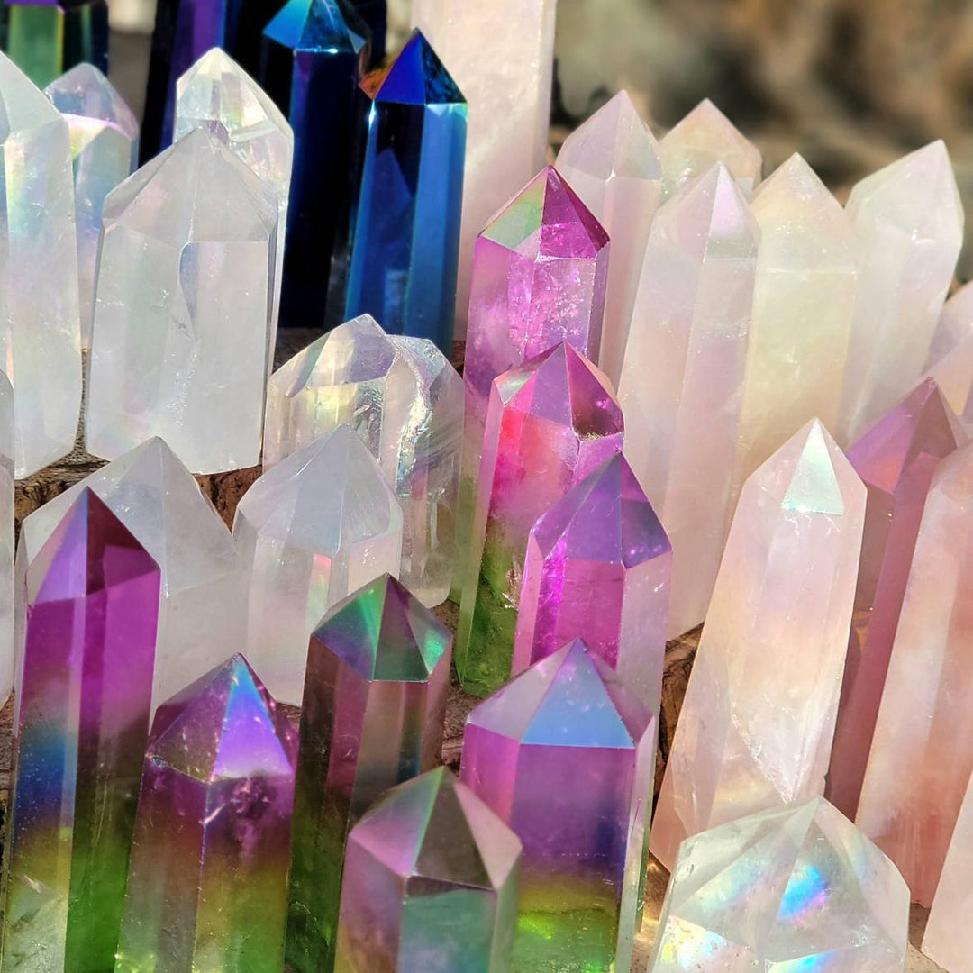 Crystal Towers Assortment, Quartz Quest: Elevate Your Vibe with Crystal Magic - SOUTHBAYSALTS 