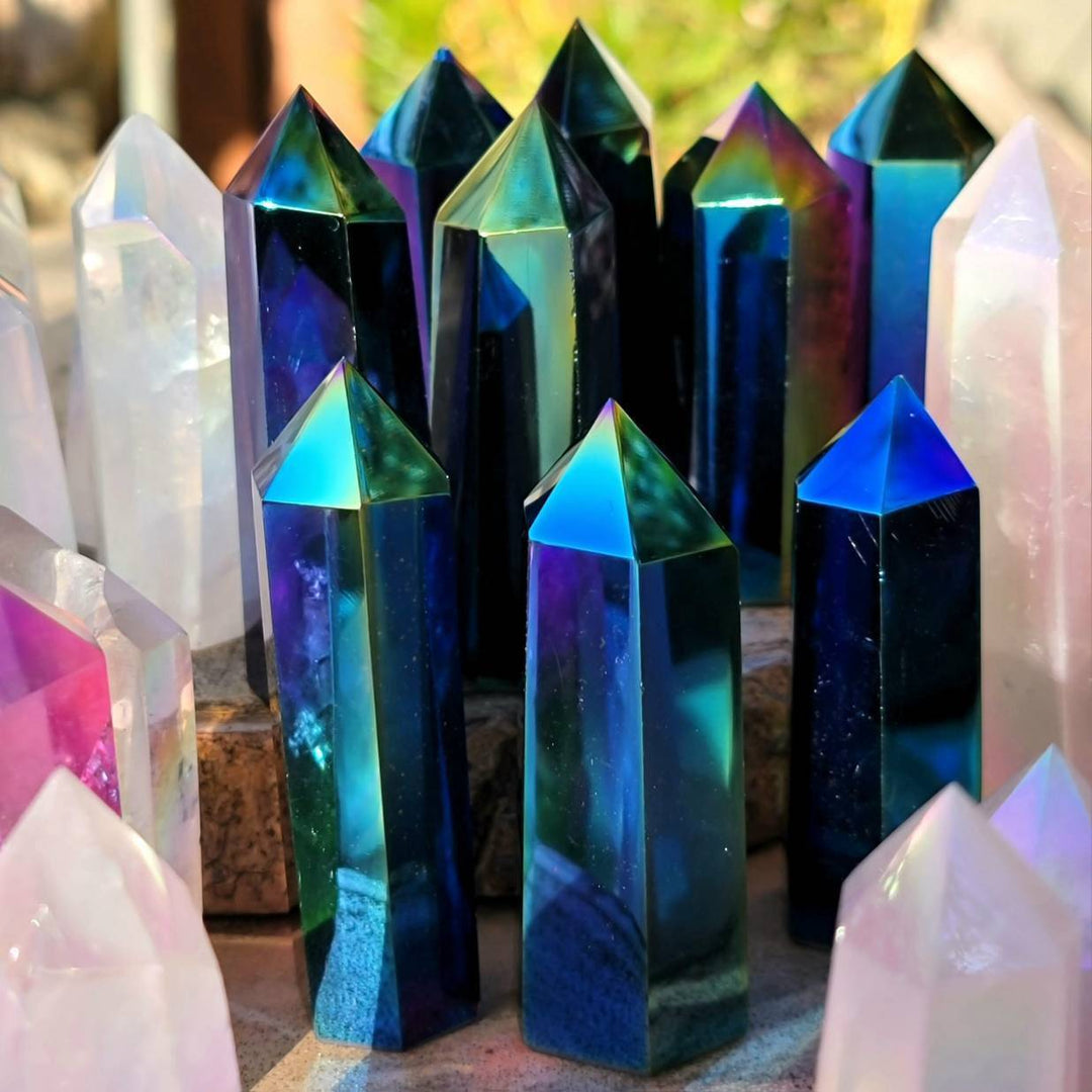 Crystal Towers Assortment, Quartz Quest: Elevate Your Vibe with Crystal Magic - SOUTHBAYSALTS 