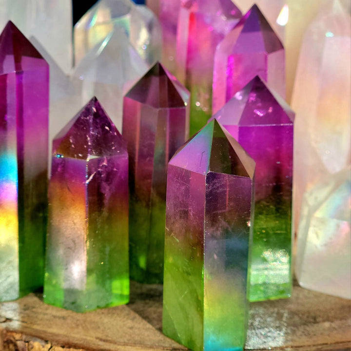 Crystal Towers Assortment, Quartz Quest: Elevate Your Vibe with Crystal Magic - SOUTHBAYSALTS 