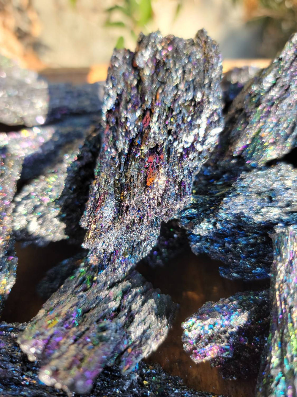 Raw Carborundum Pieces, Light Energy - SOUTHBAYSALTS 